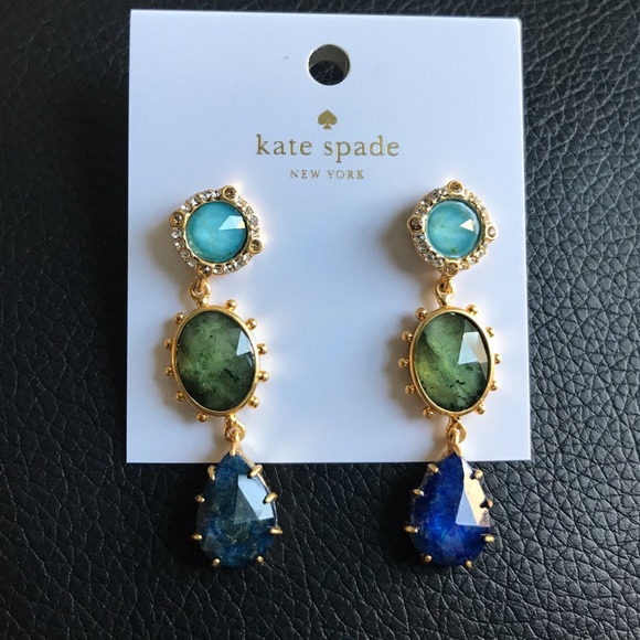 NWT Kate Spade Perfectly Imperfect Earrings - Picture 1 of 6